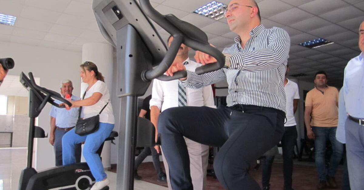 Kale’de belediyenin açtığı spor salonu hizmete girdi