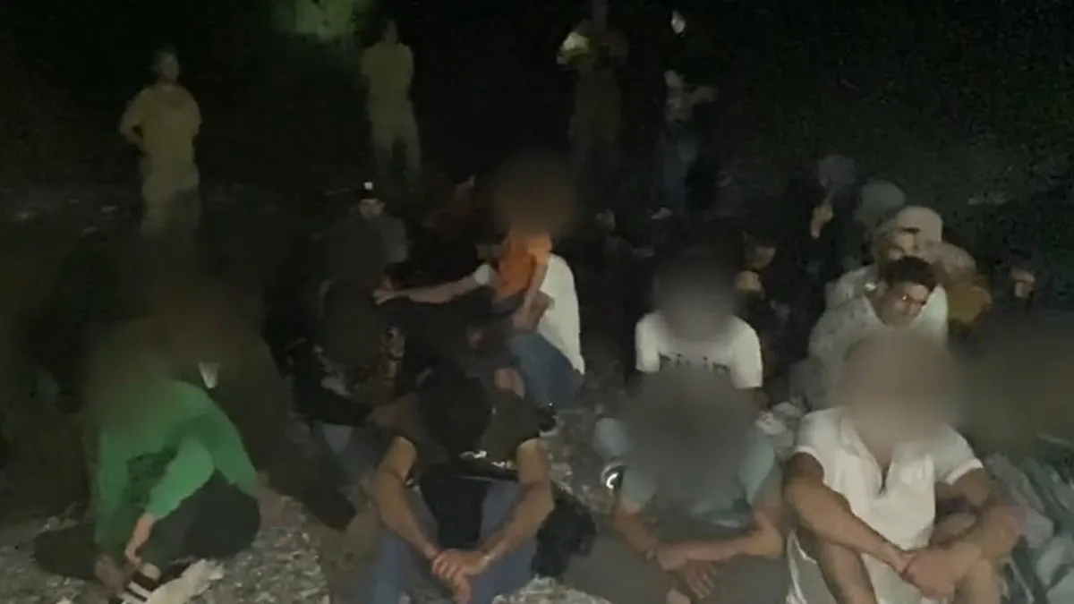 Mersin’de 50 kaçak göçmen yakalandı