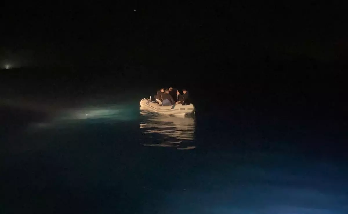 Bodrum’da 8 Düzensiz Göçmen Yakalandı