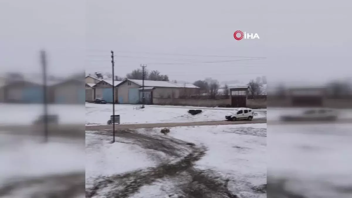 Kastamonu’da Kar Yağışı Başladı