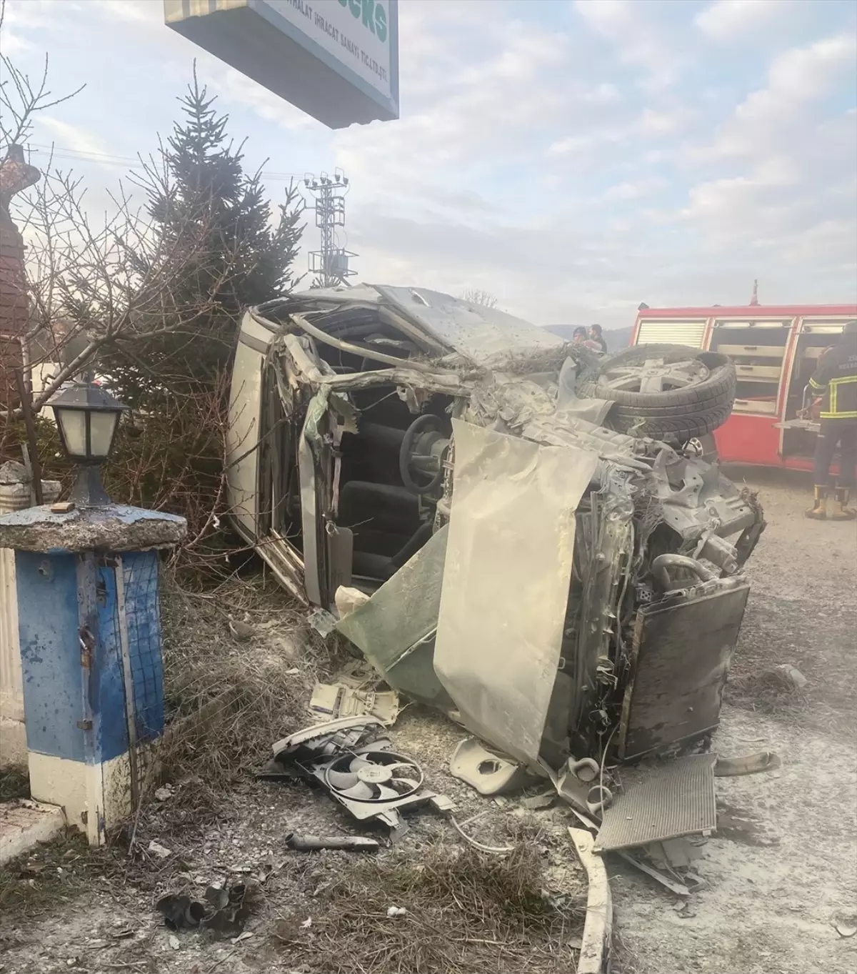 Tokat’ta Trafik Kazası: Sürücü Hayatını Kaybetti