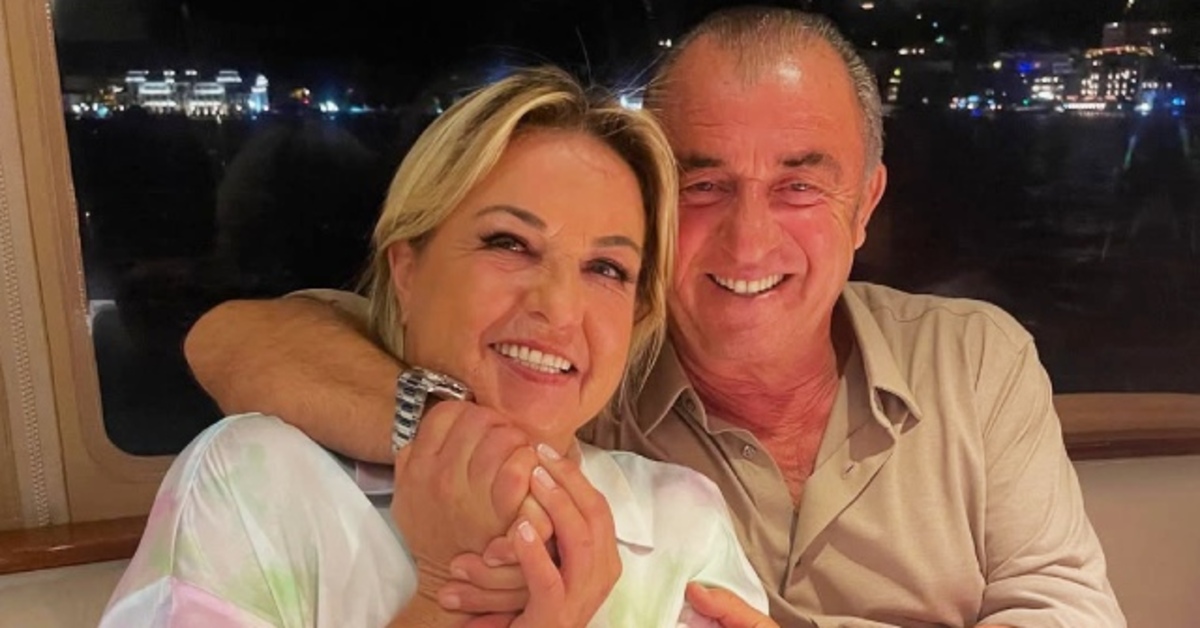 Fatih Terim’den, Fulya Terim’e romantik doğum günü mesajı